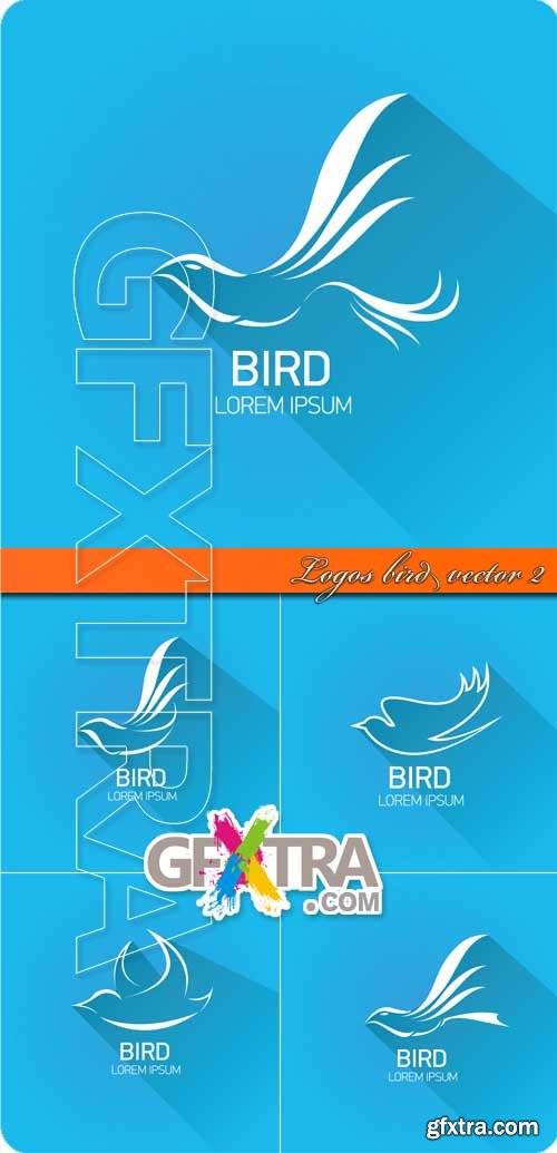 Logos bird vector 2