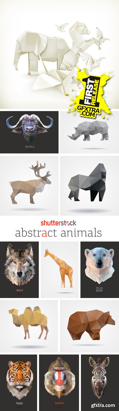 Amazing SS - Abstract Animals, 25xEPS