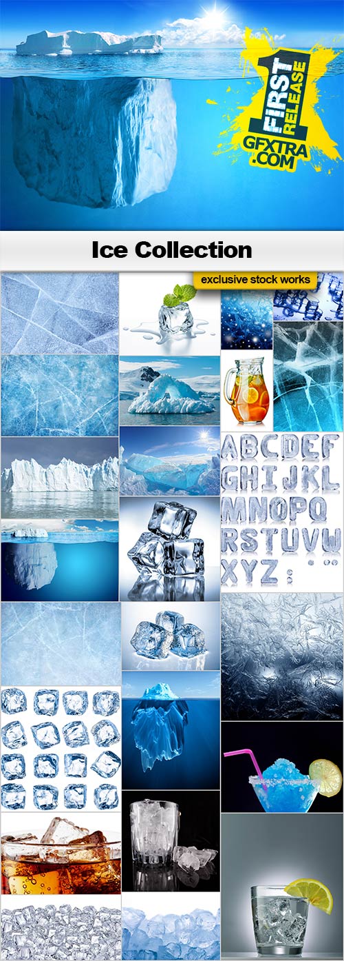 Ice Collection - 25x JPEGs