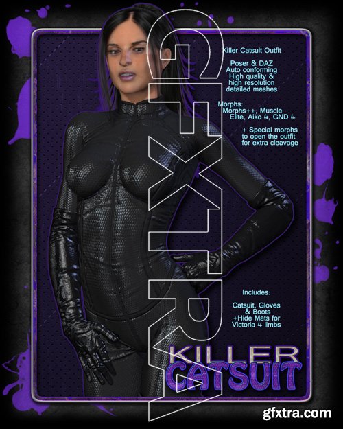 3D Model - Exnem Killer Catsuit