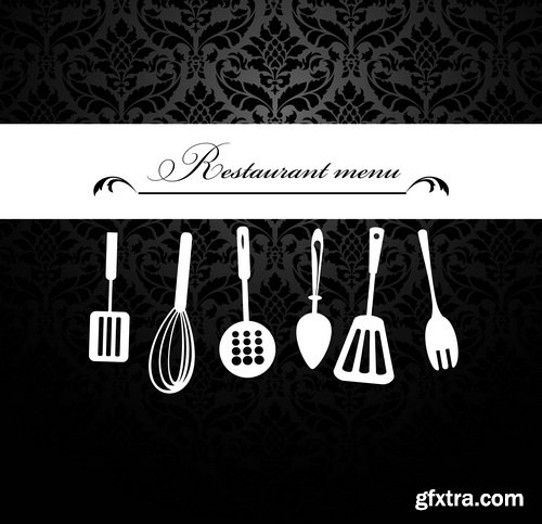 Amazing SS - Restaurant menu, 25xEPS