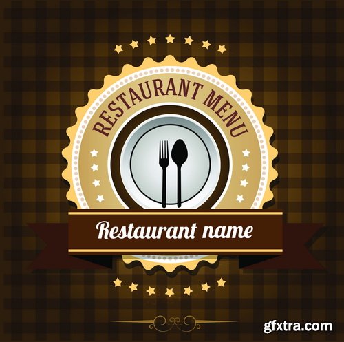 Amazing SS - Restaurant menu, 25xEPS