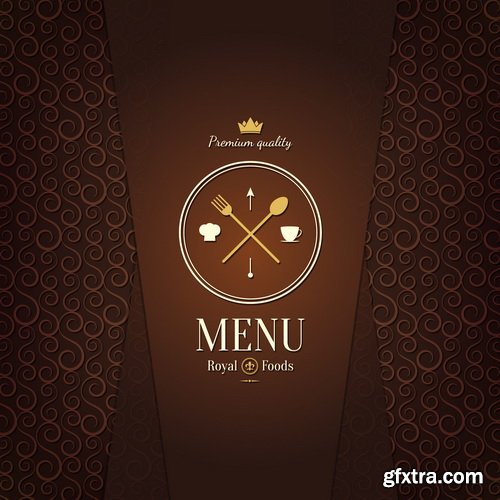 Amazing SS - Restaurant menu, 25xEPS