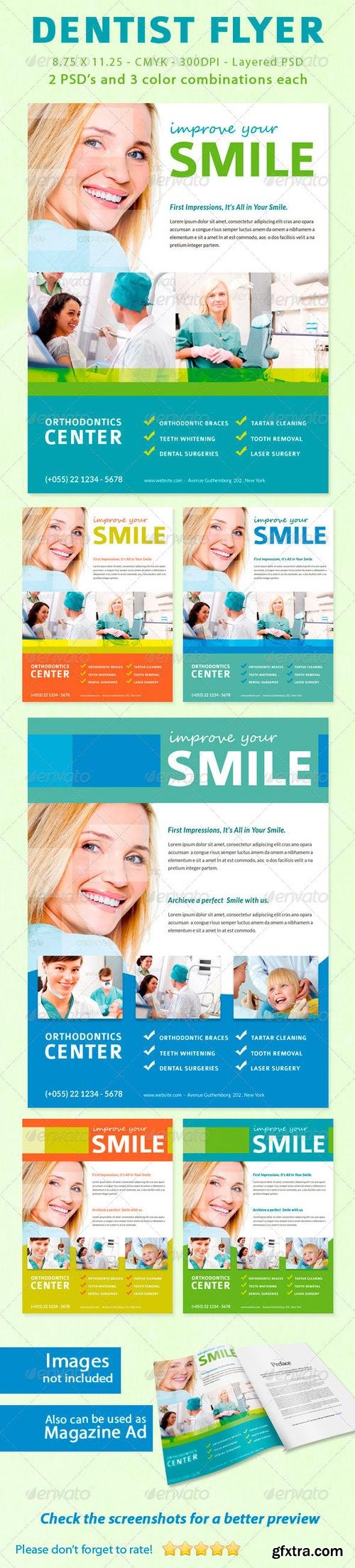 GraphicRiver - Dentist Flyer / Magazine Ad