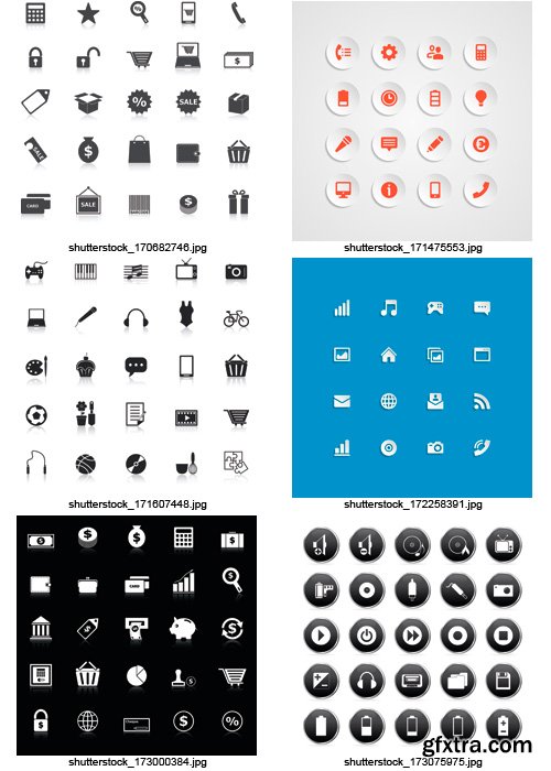 Amazing SS - Simple Icons 3, 25xEPS