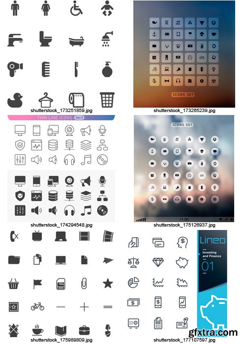 Amazing SS - Simple Icons 3, 25xEPS