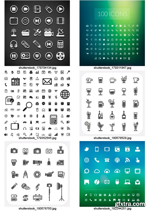 Amazing SS - Simple Icons 3, 25xEPS