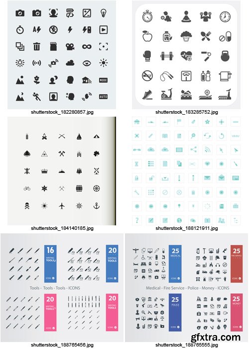 Amazing SS - Simple Icons 3, 25xEPS