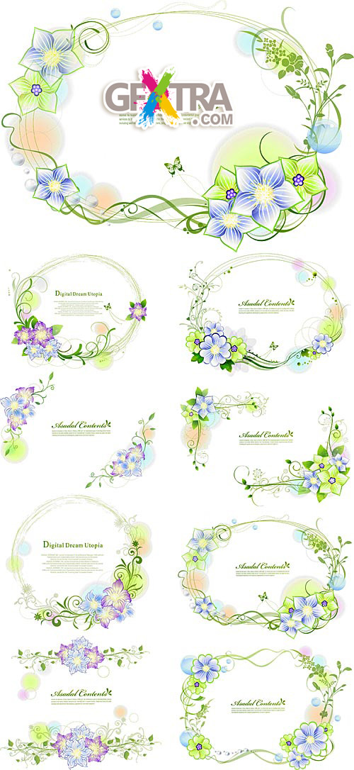 Floral frames 3