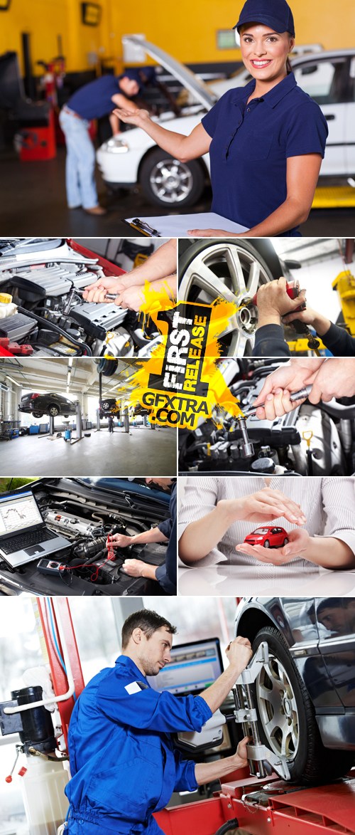 Stock Photo - Auto Service, Car Service