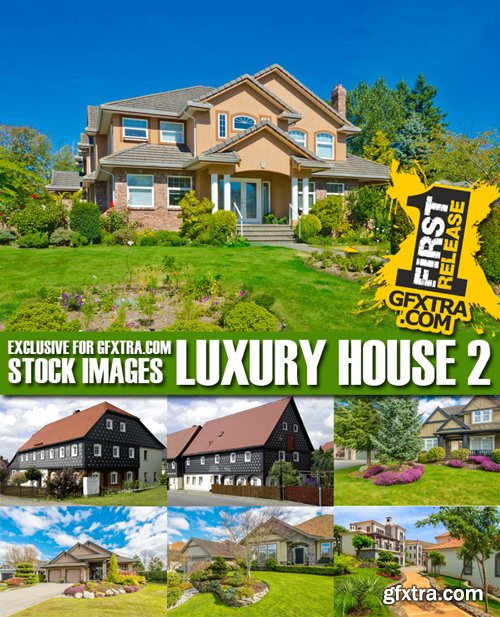 Stock Photos - Luxury House 2, 25xJPG