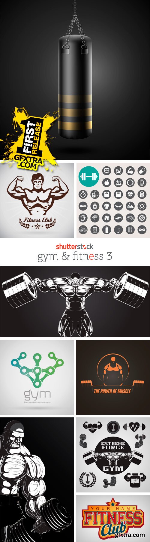 Amazing SS - Gym & Fitness 3, 25xEPS