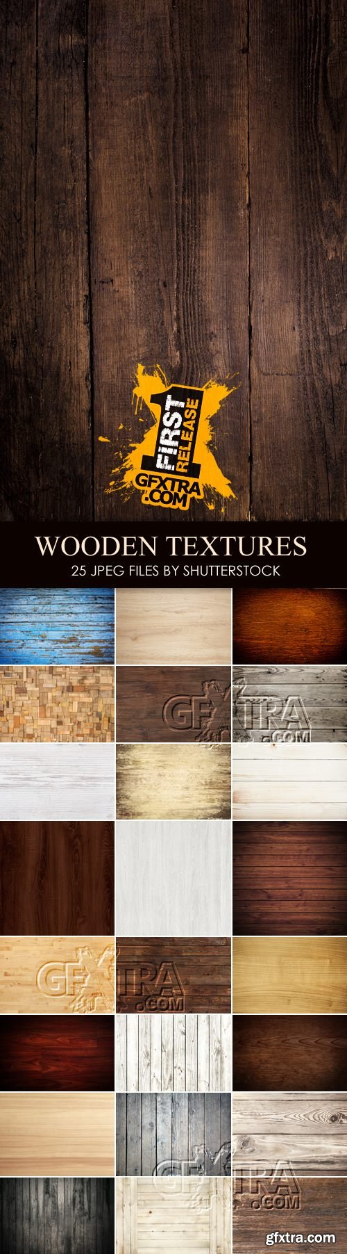 Stock Photo - High Quality Wooden Textures