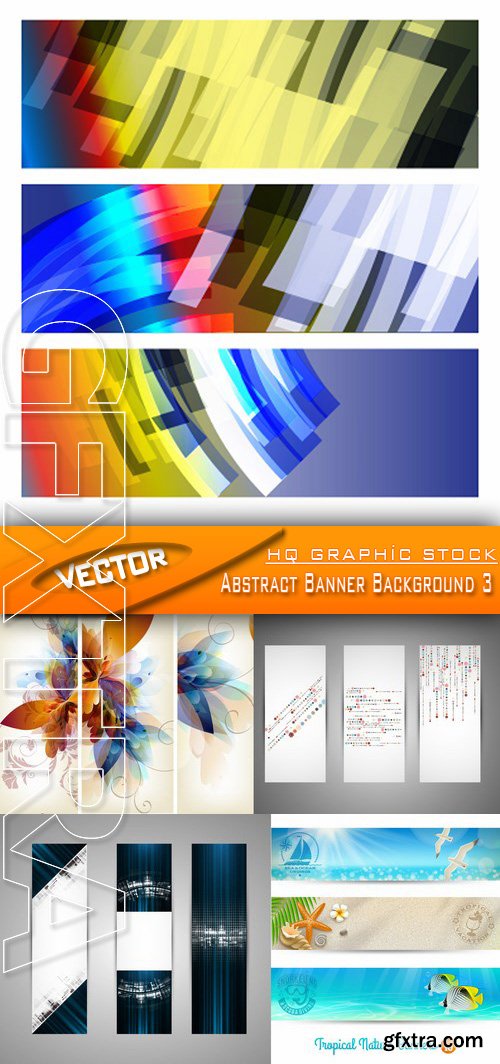 Stock Vector - Abstract Banner Background 3