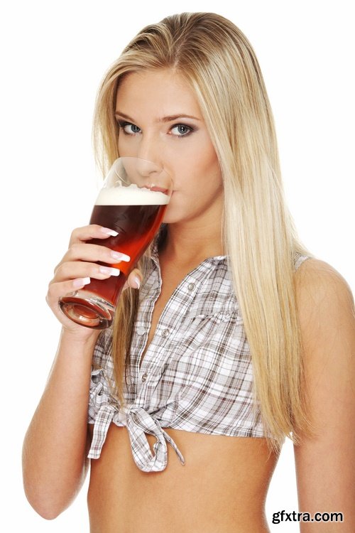 Girl with Beer - 28 HQ Jpg