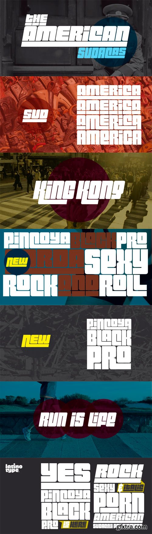 Pincoya Black Pro Font Family - 2 Fonts for $98