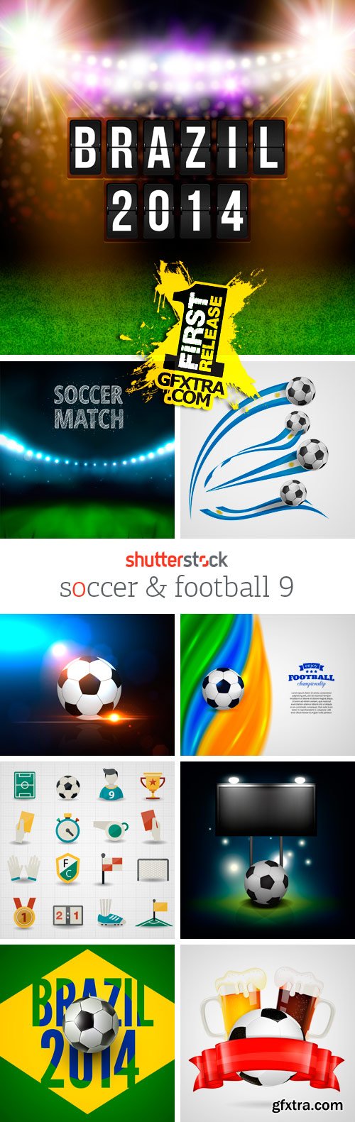 Amazing SS - Soccer & Football 9, 25xEPS