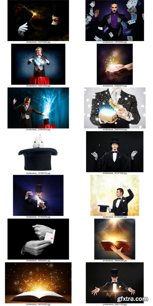 Stock Photos - Magic, 25xJPG