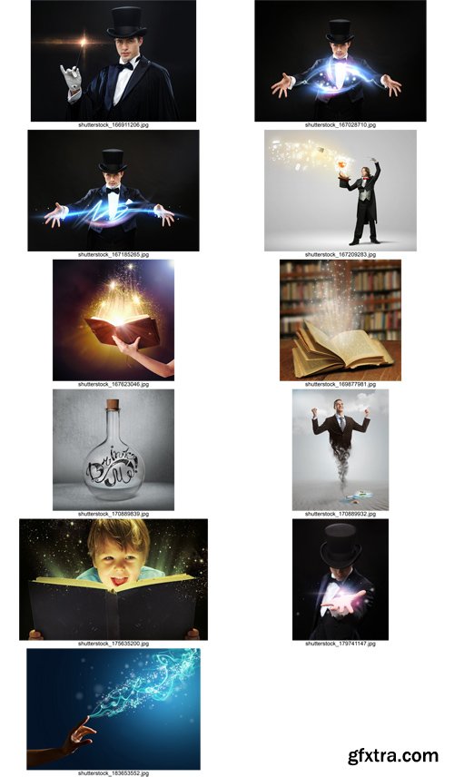 Stock Photos - Magic, 25xJPG