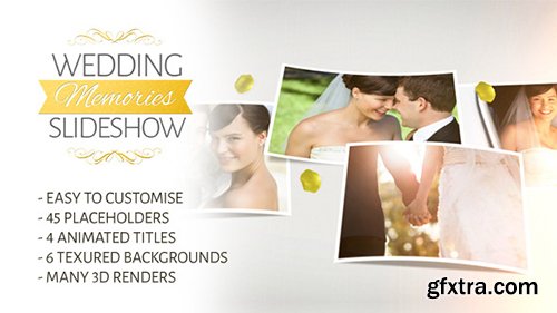 Videohive Wedding Memories Slideshow 7136018