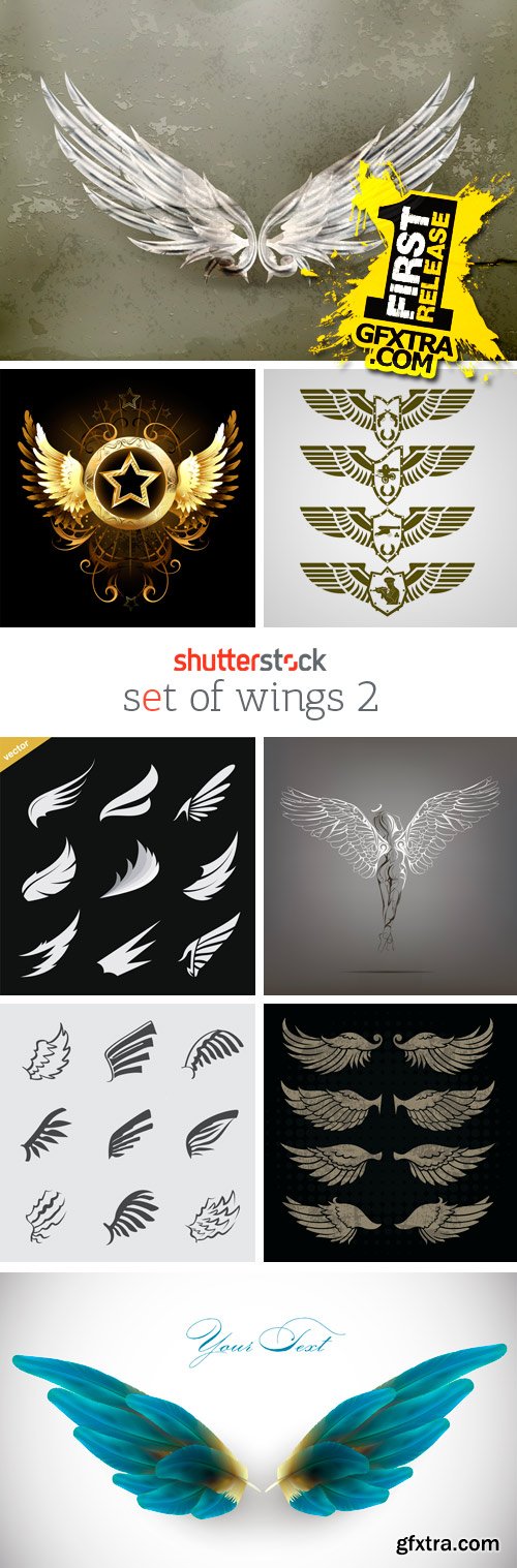 Amazing SS - Set of Wings 2, 25xEPS