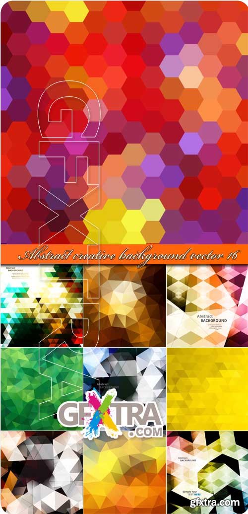 Abstract creative background vector 16