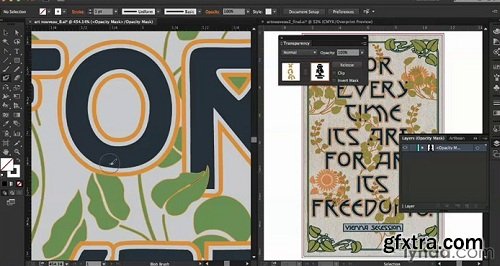 Type Project: Art Nouveau Poster with Nigel French