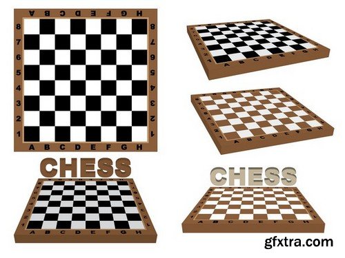 Stock Vectors - Chess 2, 25xEPS