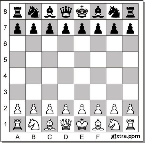 Stock Vectors - Chess 2, 25xEPS