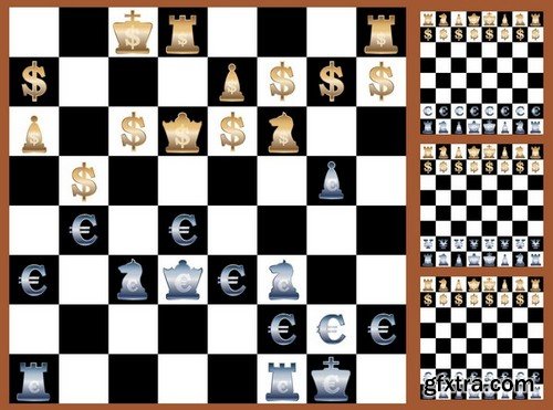 Stock Vectors - Chess 2, 25xEPS