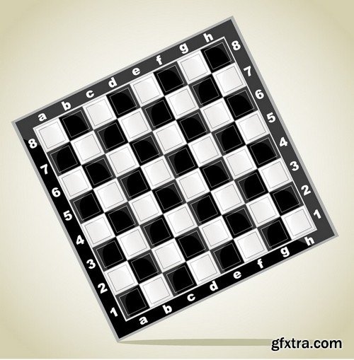 Stock Vectors - Chess 2, 25xEPS