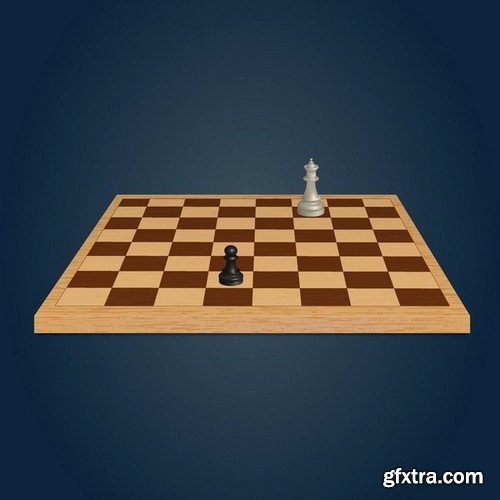 Stock Vectors - Chess 2, 25xEPS