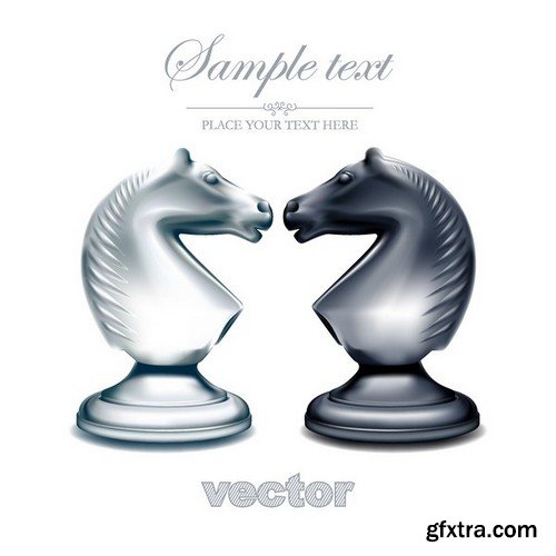 Stock Vectors - Chess 2, 25xEPS