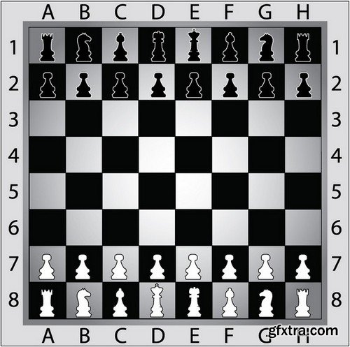 Stock Vectors - Chess 2, 25xEPS