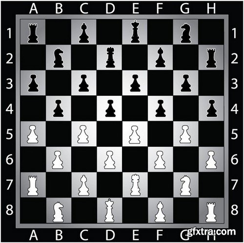 Stock Vectors - Chess 2, 25xEPS