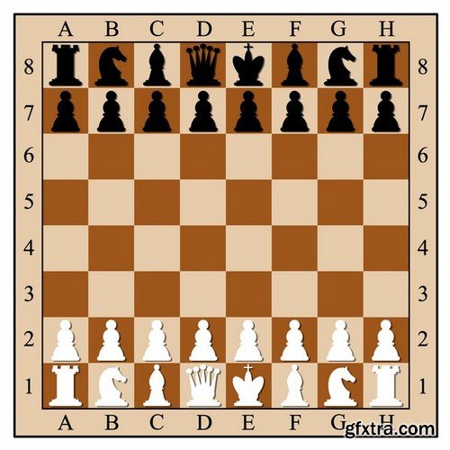 Stock Vectors - Chess 2, 25xEPS