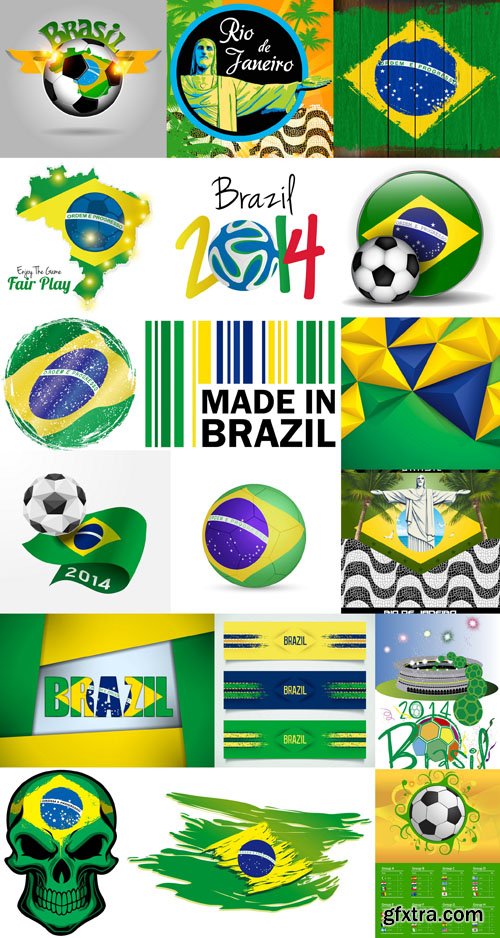 Brazil - FIFA World Cup 2014 vol.3, 25xEPS