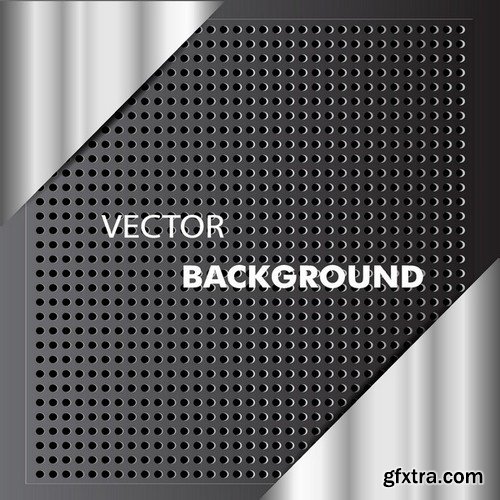 Stock Vectors - Metal background 4, 25xEPS