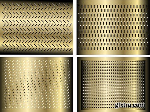 Stock Vectors - Metal background 4, 25xEPS