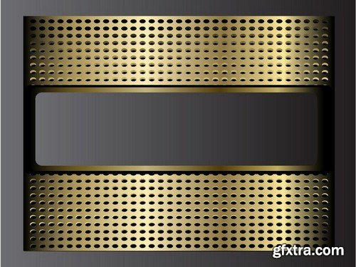 Stock Vectors - Metal background 4, 25xEPS