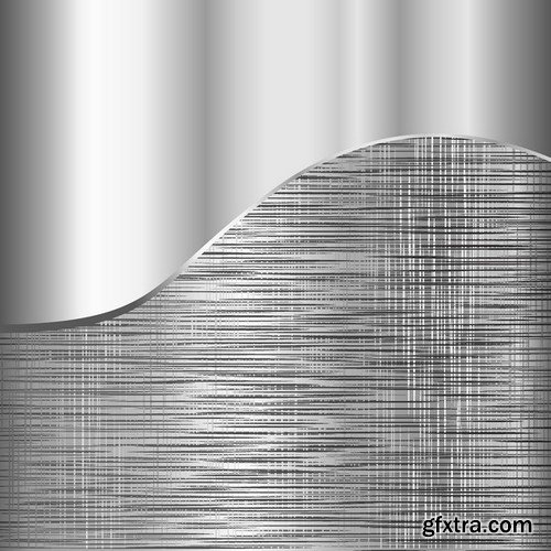 Stock Vectors - Metal background 4, 25xEPS