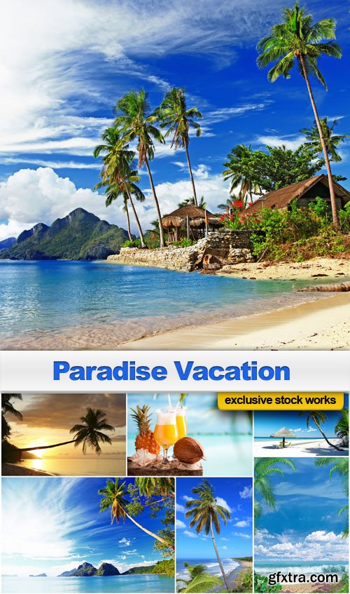 Paradise Vacation - 25 HQ JPEGs