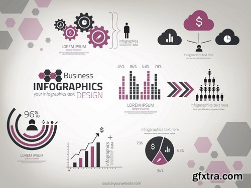 Infographics Elements #34 - 25 EPS