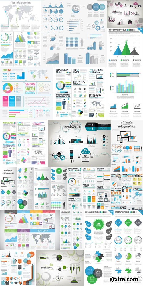 Infographics Elements #34 - 25 EPS