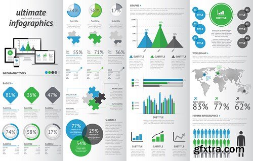 Infographics Elements #34 - 25 EPS