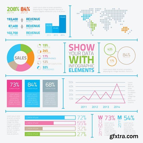 Infographics Elements #34 - 25 EPS