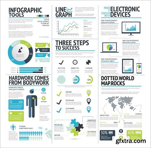 Infographics Elements #34 - 25 EPS