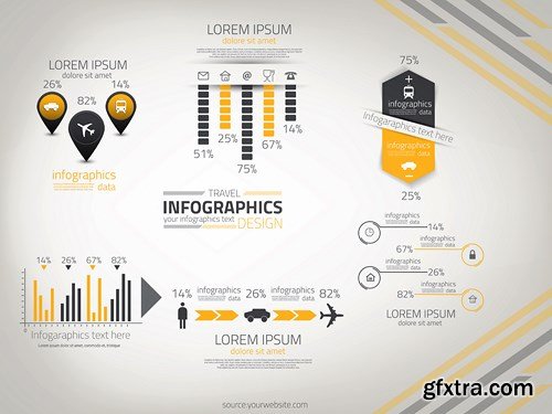 Infographics Elements #34 - 25 EPS