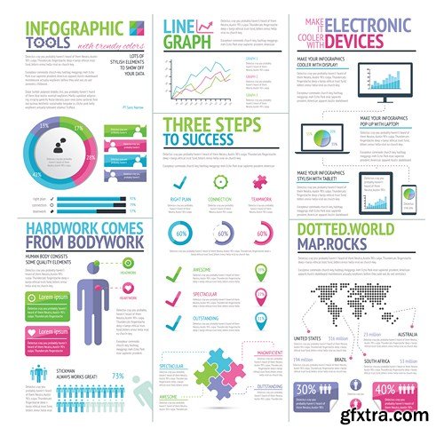 Infographics Elements #34 - 25 EPS