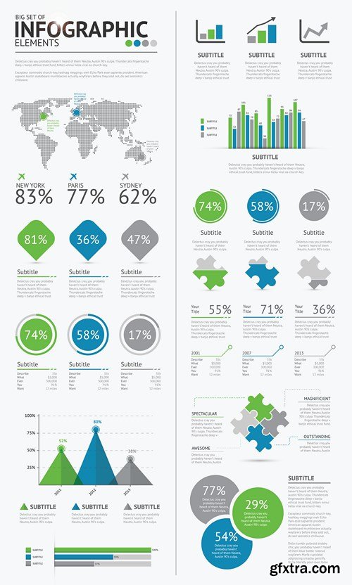 Infographics Elements #34 - 25 EPS